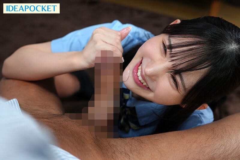 【山田鈴奈】天真爛漫な制服美少女は趣味:フェラチオに夢中すぎて今日も校内でおしゃぶり三昧　サンプル画像9【IPZZ-694】